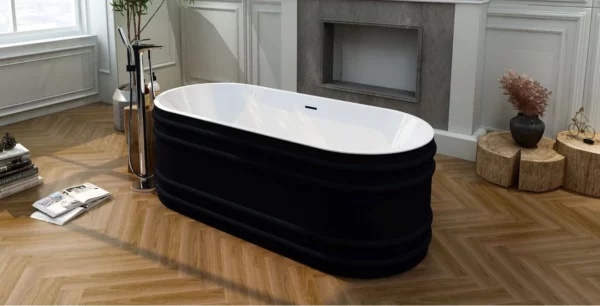 BAIGNOIRE MONACO NOIR MAT