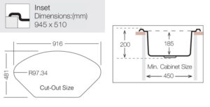 LT 945 510 W-install