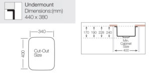 Undermount-D-340-cabinetsize