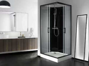 CABINE LINÉA CARRÉE NOIR