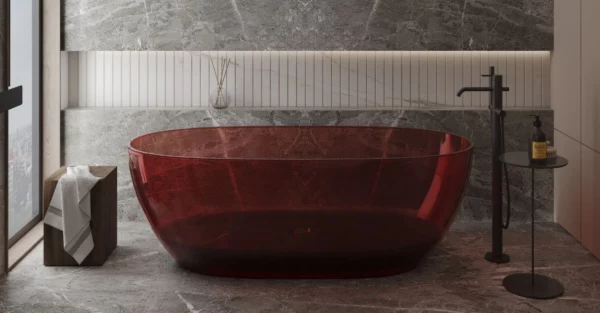 BAIGNOIRE COLORS AMBRE RUBIS